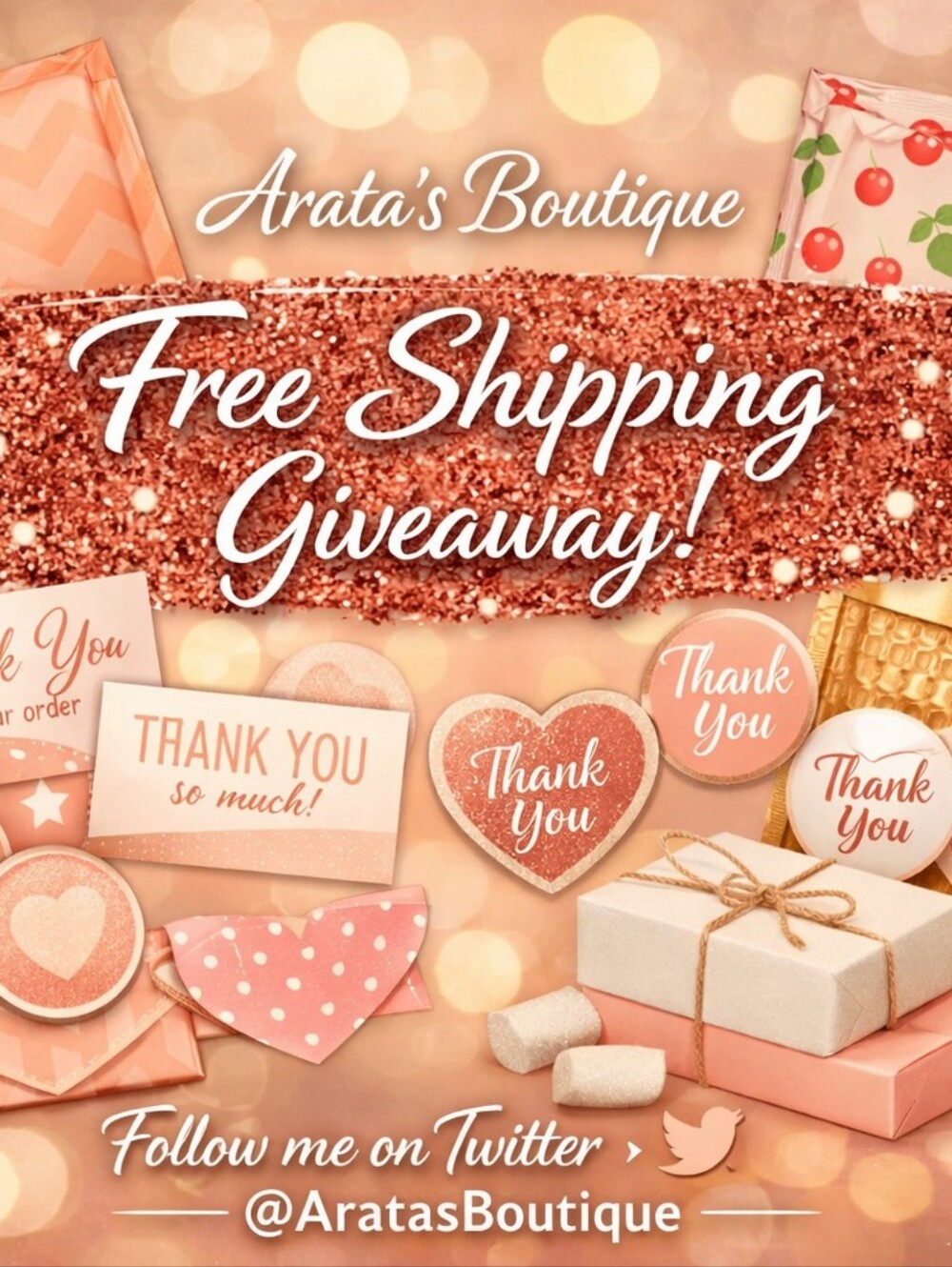 Erica's Giveaway ✨ Shipping Supplies + Free Shipping From Host!!